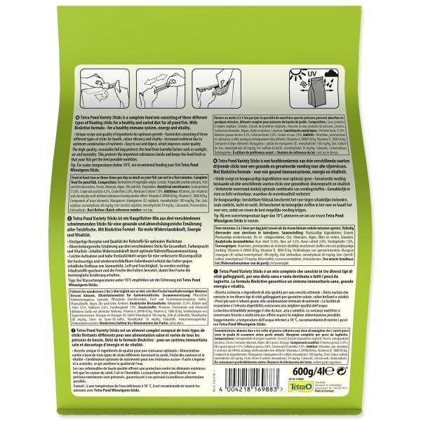 Krmivo Tetra Pond Variety Sticks 4l