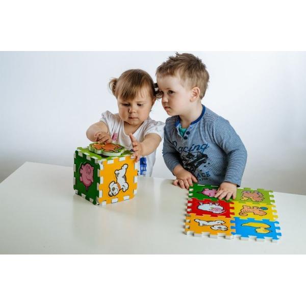 Pěnové puzzle Moje první zvířátka 15x15x1, 2cm 6ks MPZ (obrázek 9)