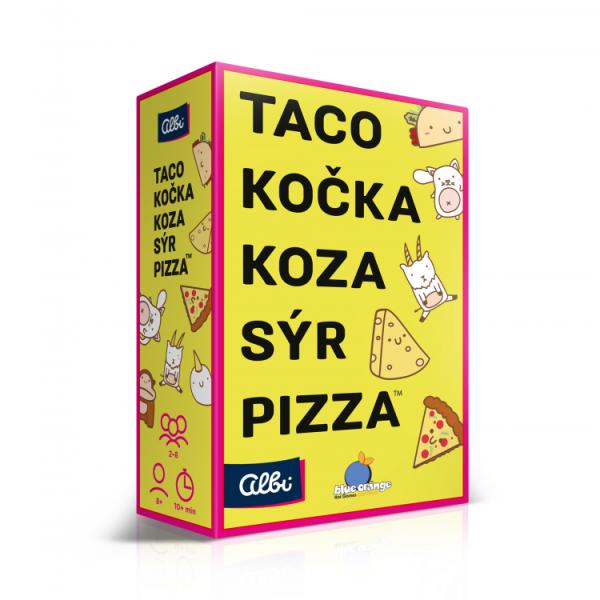 Albi Taco, kočka, koza, syr, pizza