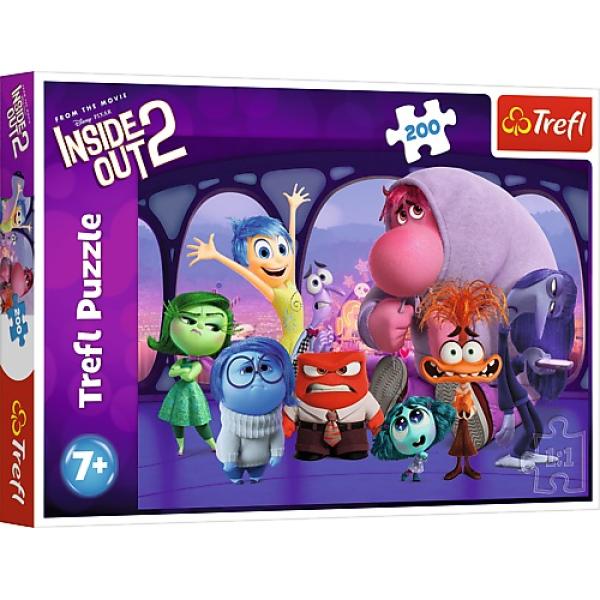 Trefl Puzzle 200 - Inside Out / Disney Inside Out 2