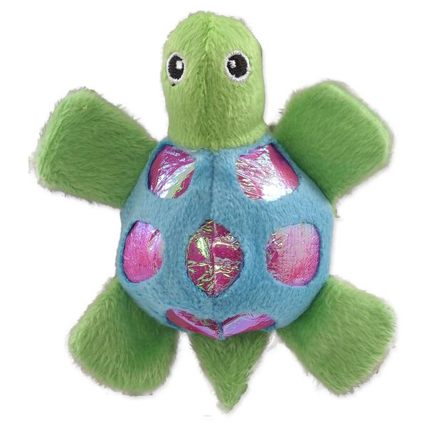 Hračka Magic Cat želva plyš s catnipem mix 11cm