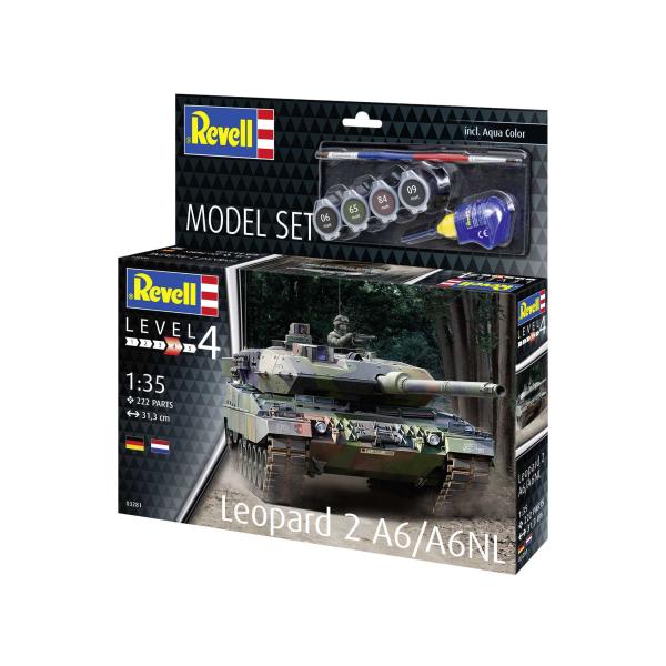 ModelSet tank 63281 - Leopard 2 A6/A6NL (1:35) (obrázek 10)