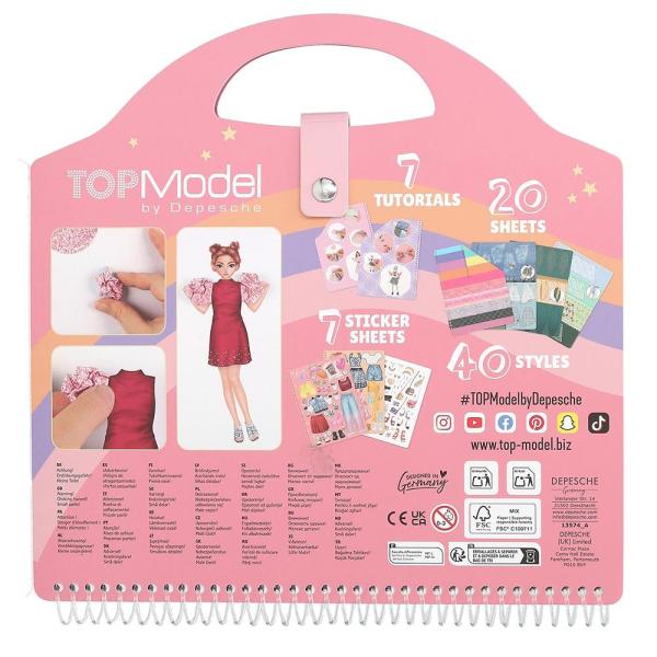 Top model Kreativní kniha koláží, Lexy & Candy (obrázek 6)