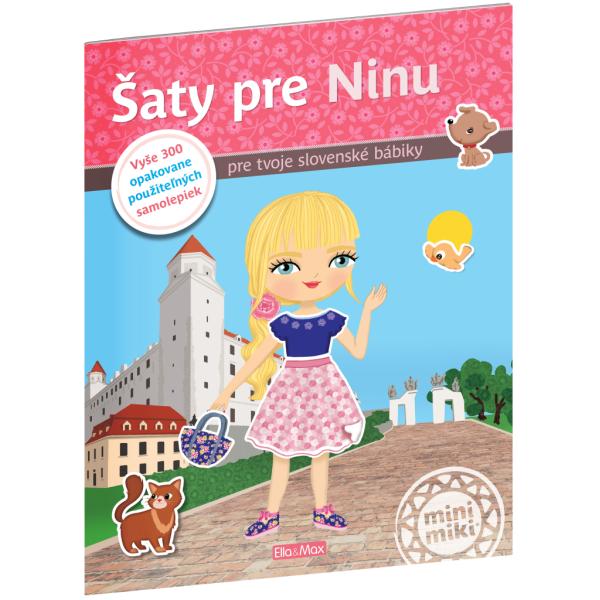 Šaty pre NINU Kniha samolepiek