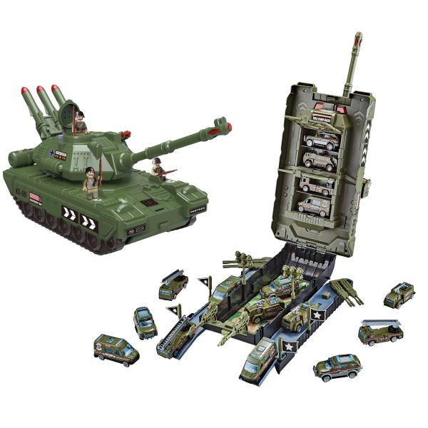 Garáž tank 44 cm 4 autá