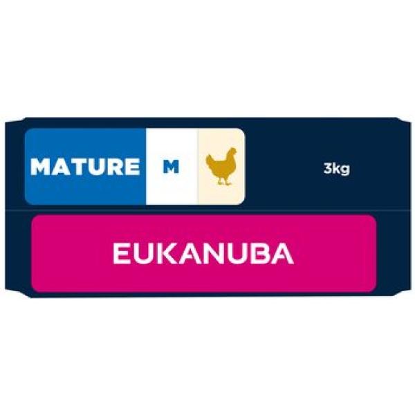 Krmivo EUKANUBA Mature Medium bohaté na čerstvé kuře 3 kg (obrázek 8)