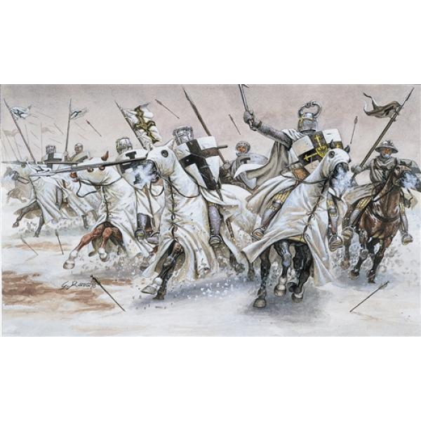 Model Kit figurky 6019 – Teutonic KNIGHTS (MEDIAVAL ERA) (1:72)