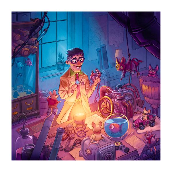 Haba Hra a Puzzle 2v1 Bláznivý vrtulník od 5 let (obrázek 5)