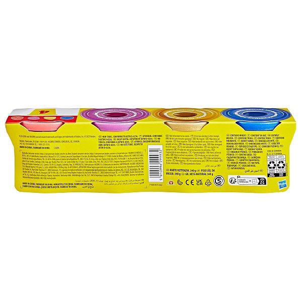 HASBRO - Play-Doh 4ks kelímků metalické barvy (obrázek 5)
