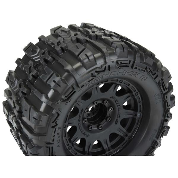 Pro-Line kolo 3.8", pneu Trencher HP Belted, disk Raid H17 černý (2) (obrázek 5)