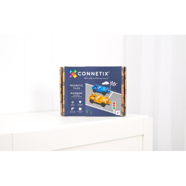 CONNETIX® Rainbow Car Pack magnetická stavebnice 2 ks (obrázek 6)