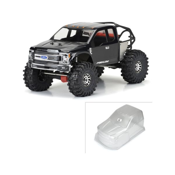 Pro-Line karosérie 1:6 2017 Ford F-250 Super Duty čirá: SCX6 (obrázek 9)