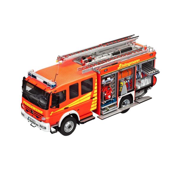 Plastic ModelKit auto 07404 - Schlingmann LF20/16 Mercedes Benz Atego 1529 AF (1:24) (obrázek 8)
