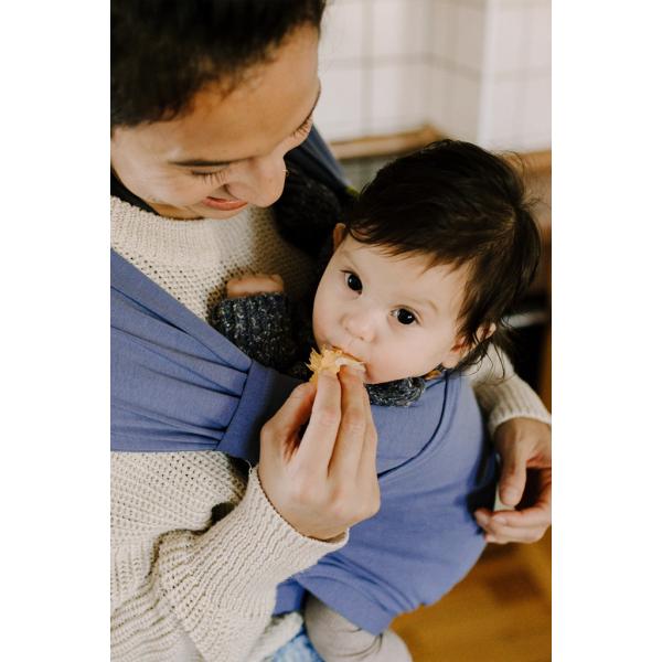 BOBA Nosítko dětí Boba Bliss Vintage Navy Blue V2