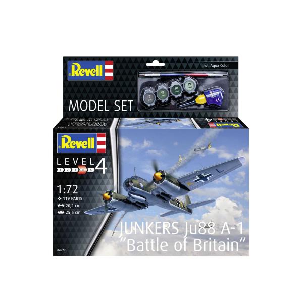 ModelSet letadlo 64972 - Junkers Ju88 A-1 "Bitva o Británii" (1:72) (obrázek 10)