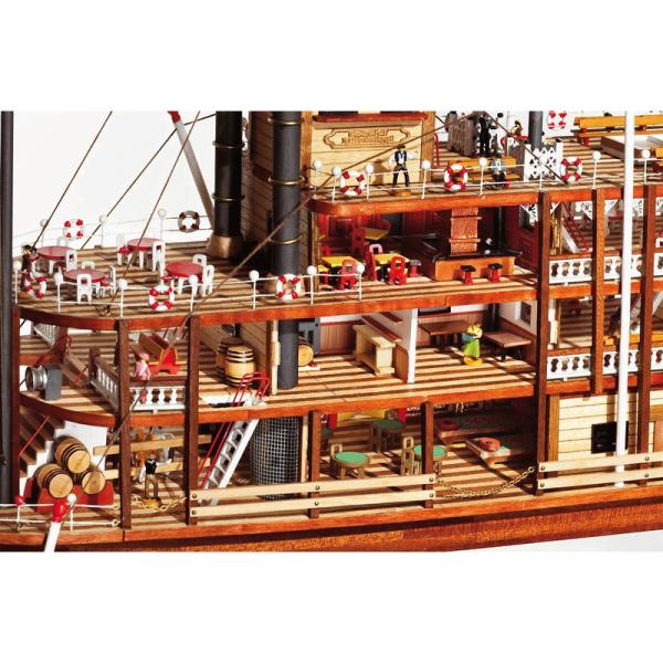 OCCRE Mississippi kolesový parník 1:80 kit