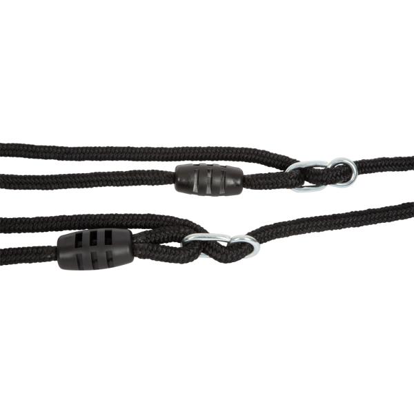 Small foot Trapézová houpačka s gymnastickými kruhy Black Line