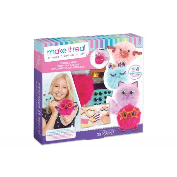 Prívesky, roztomilé chlpaté gule