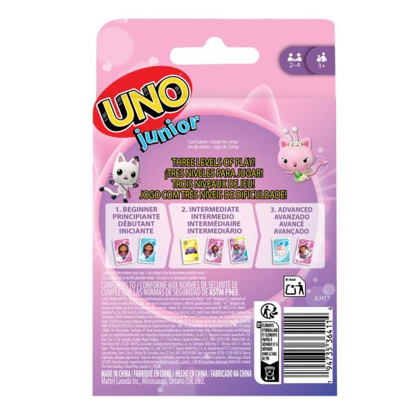 Mattel UNO Junior Gabby's Dollhouse (obrázek 5)