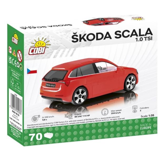 Cobi 24582 Škoda Scala 1.0 TSI