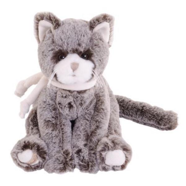 BK KITTY šedá mačka (25cm) Bukowski Design