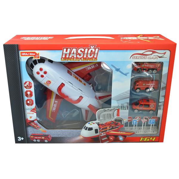 Hasičský letoun – garáž