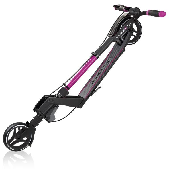 Globber Koloběžka One K 165 BR Ruby s předním tlumičem a brzdou, nosnost 100kg (obrázek 5)