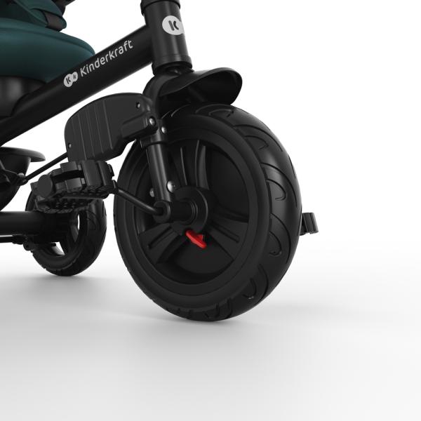 KINDERKRAFT Tříkolka Aston 2 Plus Green, 9m+ (obrázek 9)