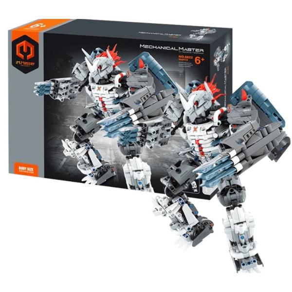 iM.Master Stavebnice robot šedý 20,8×10,8×31,2 cm