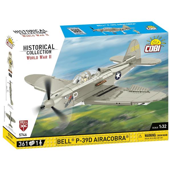 Cobi II WW Bell P-39D Airacobra, 1:32, 361k, 1f