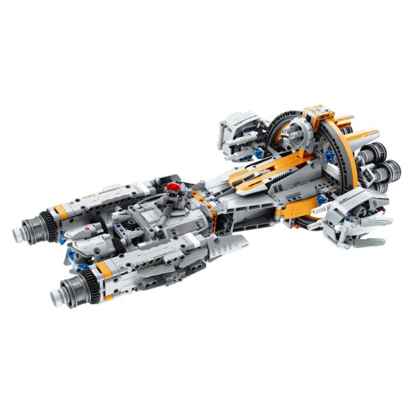 Stavebnice iM.MASTER vesmírná loď s mechanickým pohonem plast 955 dílků (obrázek 3)