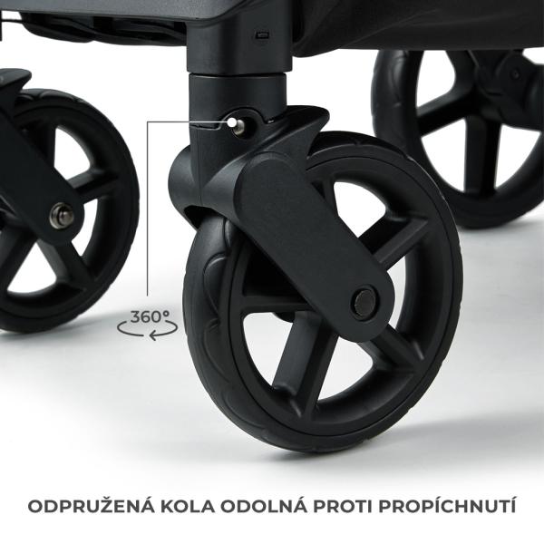 Kinderkraft Kočárek sportovní Loom Black