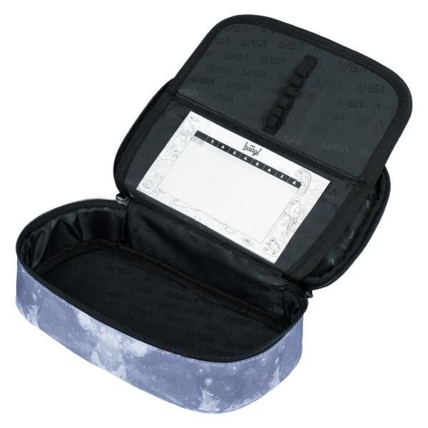 BAAGL Školní peračník pouzdro NASA Grey