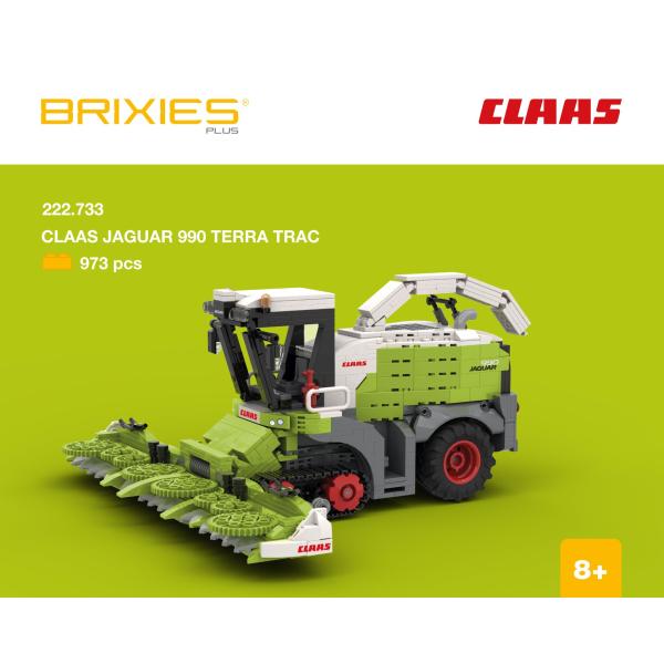 BRIXIES Plus 222.733 CLAAS JAGUAR 990 TERRA TRAC - sběrací řezačka, 973 k (obrázek 3)
