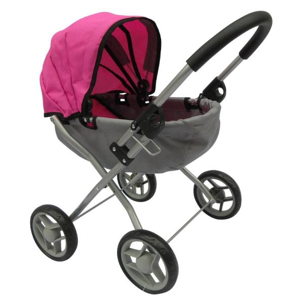 Passeggino - grigio/rosa