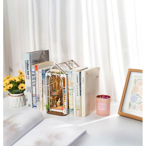 RoboTime 3D puzzle Zastávka Zahradní domek (dřevěný)