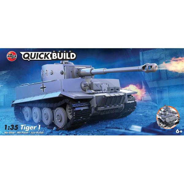 Quick Build tank J6041 - Tiger I (1:35)