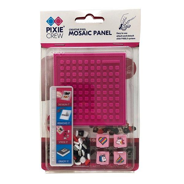PIXIE CREW mozaikový panel fuchsiový čtverec