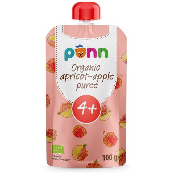 SALVEST Ponn BIO Meruňka s jablkem (100 g)