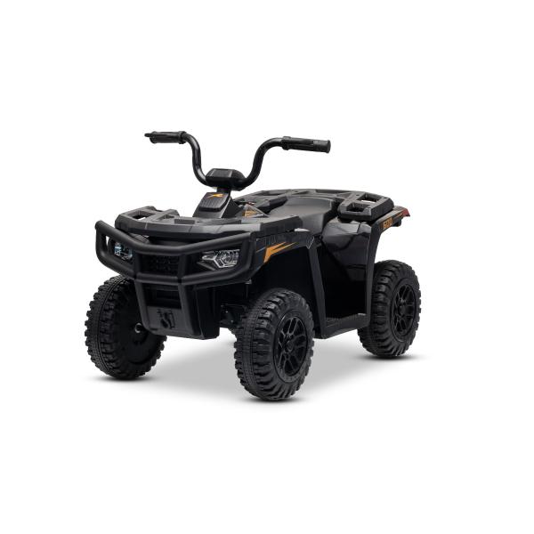 Licencovaná elektrická štvorkolka Arctic Cat 12V so zadným pohonom, čierna, LED svetlá, Lí