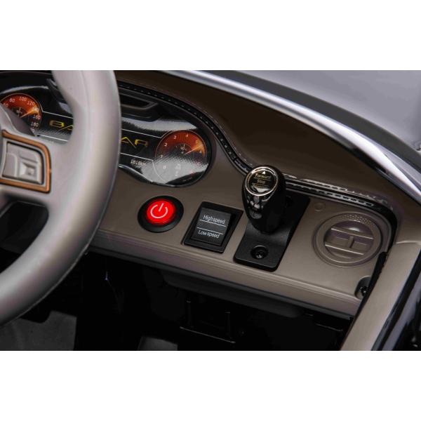 Elektrické autíčko Bentley Bacalar 12V, černé, Dveře otevírající se nahoru, 2.4 GHz dálkové (obrázek 9)