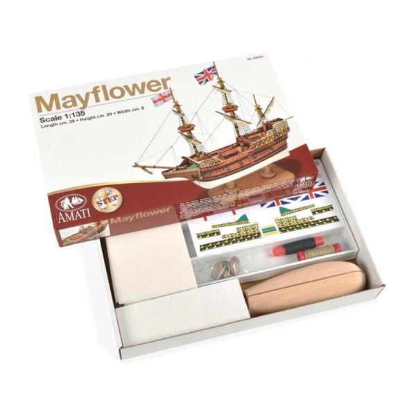 AMATI Mayflower 1620 1:135 kit (obrázek 4)