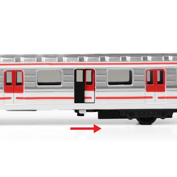 Kovová souprava pražského metra 16 cm (obrázek 7)