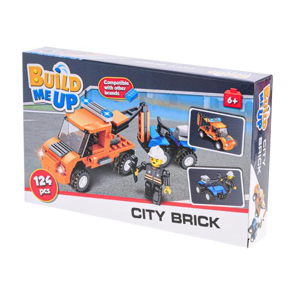 BuildMeUP stavebnica - City brick 124ks