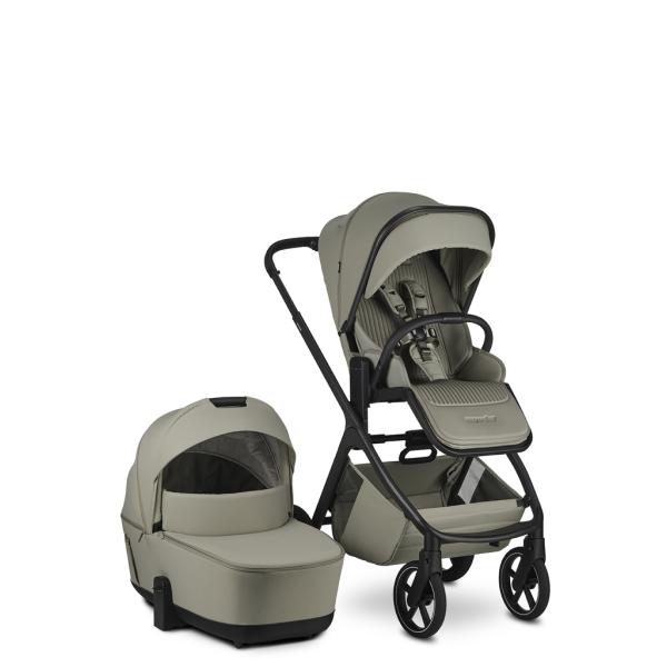 Easywalker Kočárek kombinovaný Zoey Sage Green + CYBEX Aton B2 i-Size + základna