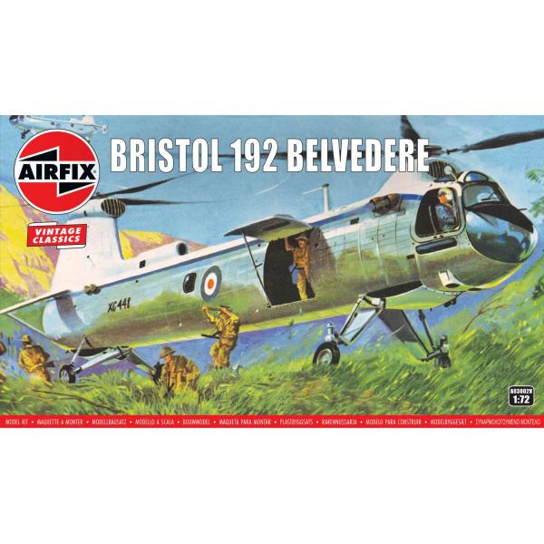 Classic Kit VINTAGE vrtulník A03002V - Bristol 192 Belvedere (1:72)