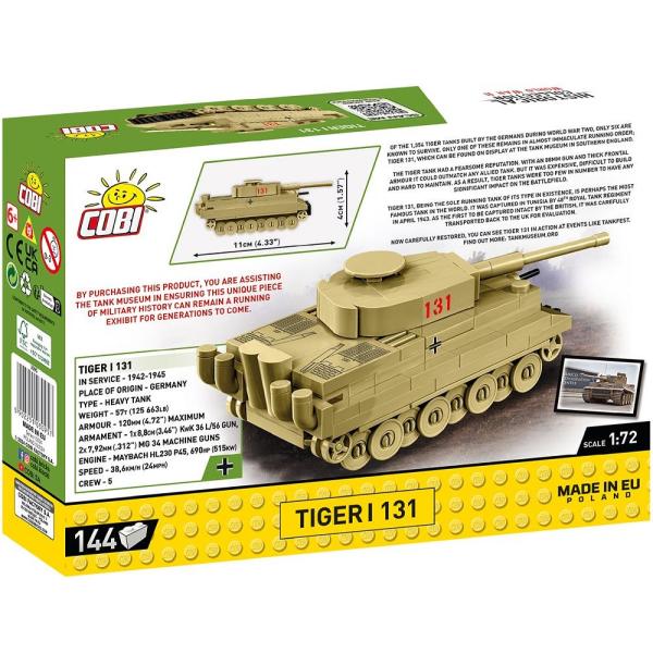 Cobi Tiger 131, 1:72, 161 k