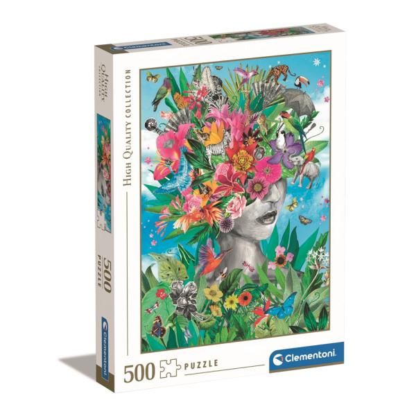 Puzzle 500 Hlavou v džungli