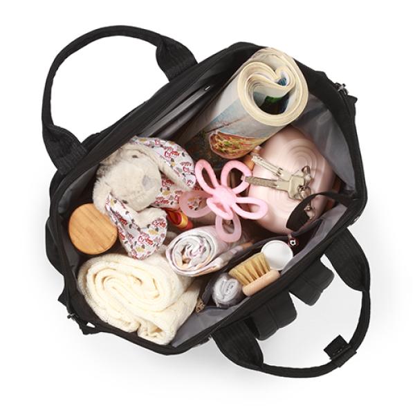 BABYONO Taška přebalovací/batoh Modern Style black (obrázek 11)