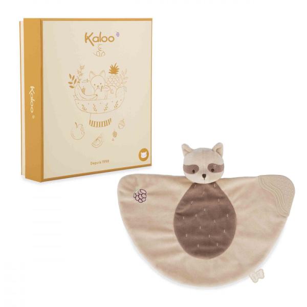 Kaloo Grignoti Mojkáčik se silikonovým kousátkem Medvídek mýval v dárkové krabičce